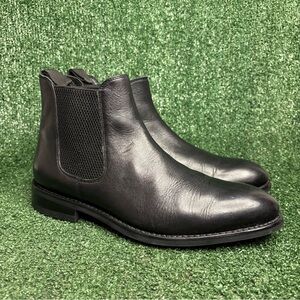 Anthony Veer Essentials Black Leather Chelsea Boots Goodyear Welted Size 8.5 EUC